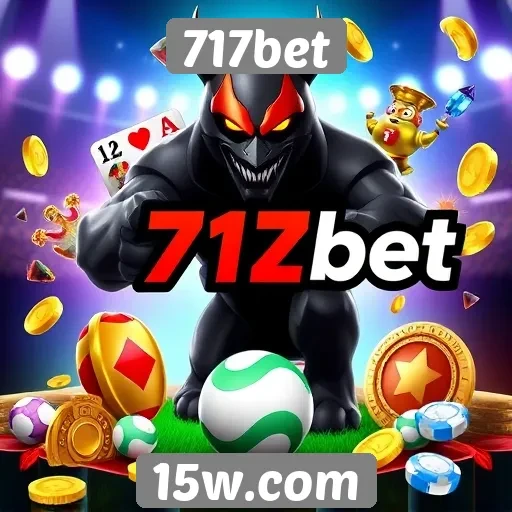 Variedade de jogos disponíveis no 717bet